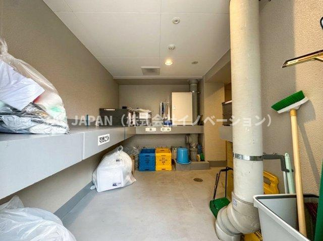 ディアナコート小石川播磨坂レジデンスのその他共用部分|専用ステーションを完備していますので24時間ゴミ出しが可能です。