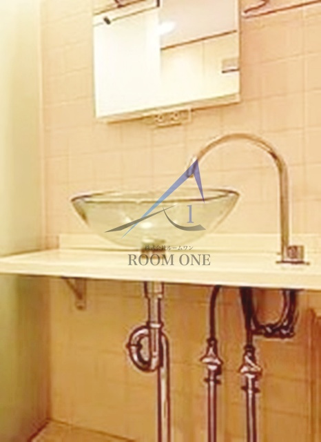 ラグジュアリーアパートメント森下の洗面所|洗面台です。