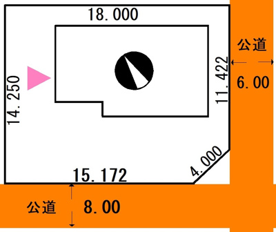 【区画図】 | 美原3丁目7-1売家