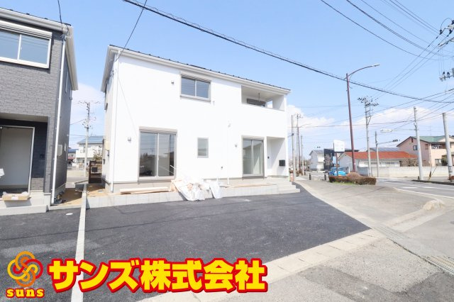 郡山市安積荒井2丁目第3　　　２号棟　　安積第１小学校、安積中学区の外観|南西側から見た外観♪