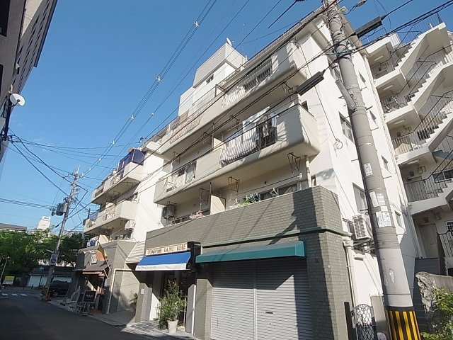 多聞コーポラスの外観|ＪＲ神戸駅スグの分譲マンションの１室です