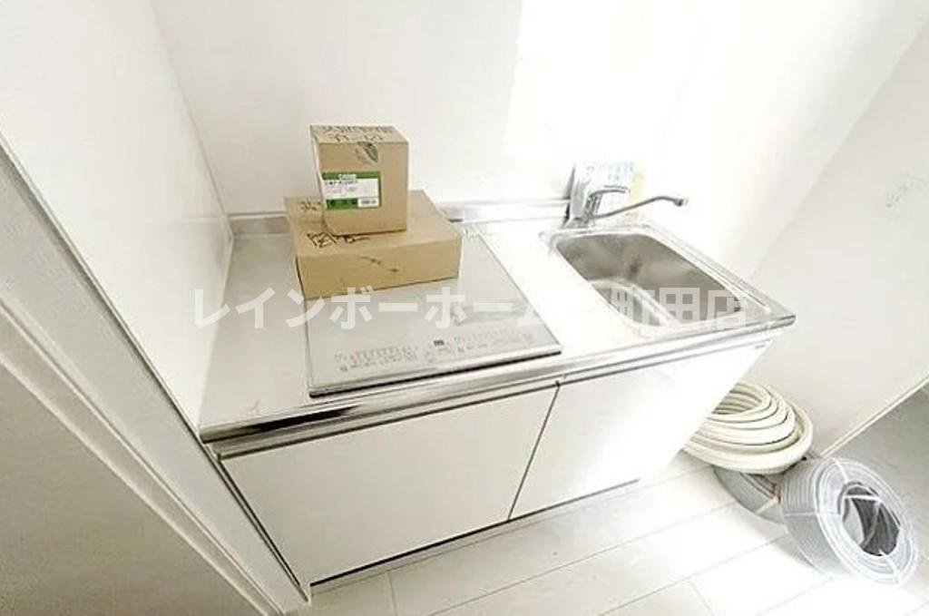 カインドネス相模大野West※初期費用分割あと払いサービス利用可能物件のキッチン|別部屋参考写真です
