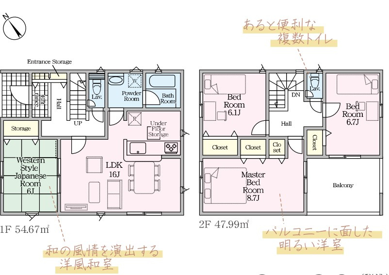 新築戸建　富士宮市北町第２　全2棟　2号棟