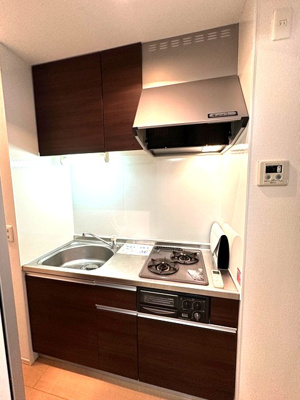 【キッチン】 | ブランシェ桜新町 | ※参考写真※2帖のキッチンスペースです♪場所を取るお鍋やお皿もすっきり収納できます！