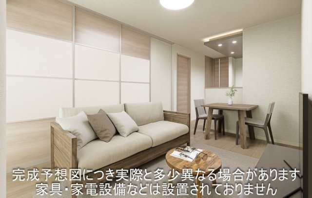 (仮称)D-ROOMシリウスアークの居間・リビング