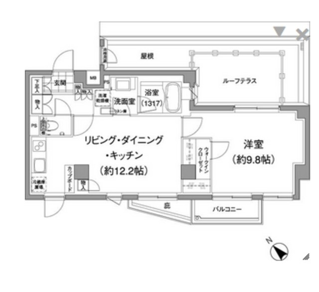 港区元麻布２丁目の賃貸マンション