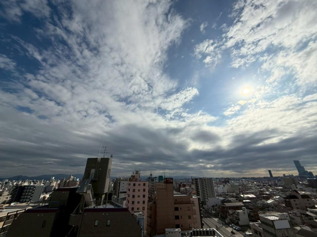 【展望】 | シャルマンコーポ今里 | 最上階！眺望＆陽当り良好です☆