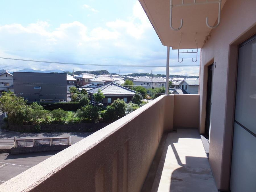ハーベスト１号館|ハーベスト１号館のベランダ