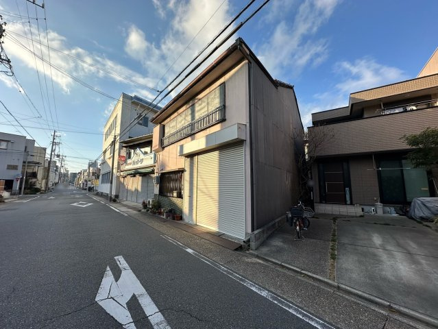 昭和区白金1丁目土地の前面道路含む現地写真