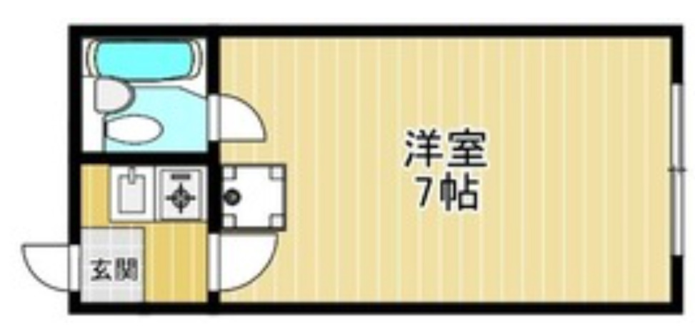 ロイヤル高田の間取り