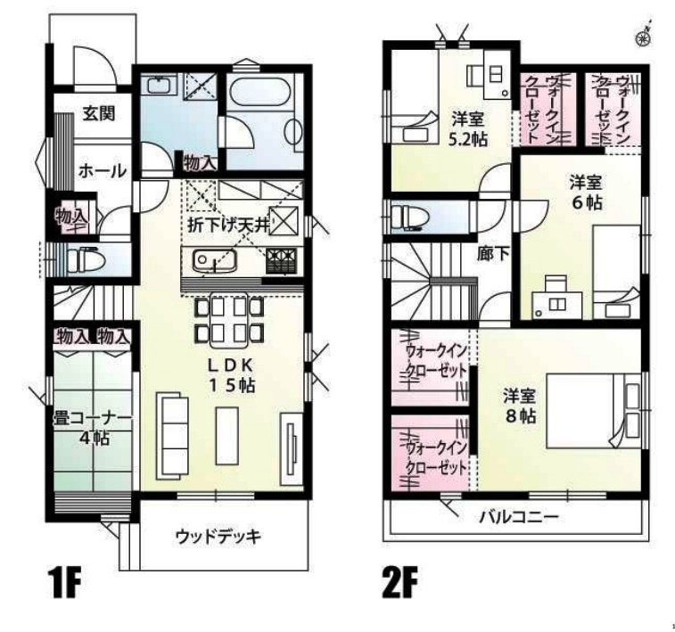 所沢市小手指南4丁目・全5棟　新築一戸建　4号棟