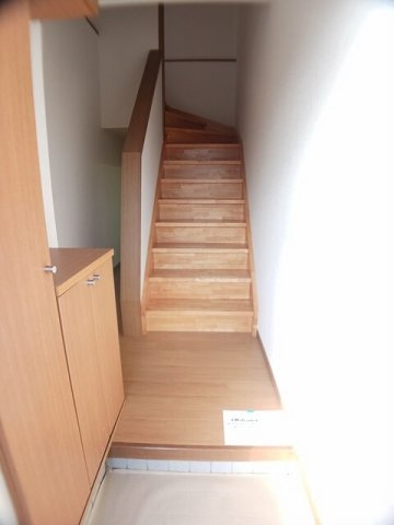 エスポワールＤの玄関