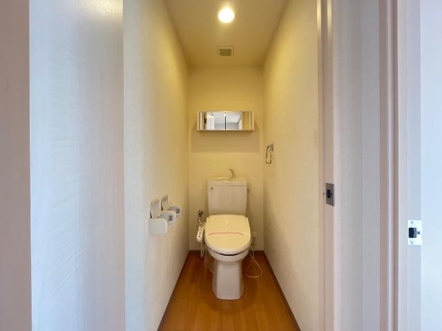 メゾン花水木のトイレ|シャワー付トイレ