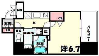 【間取り】 | アドバンス神戸アルティス