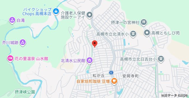 松が丘町４丁目戸建ての地図