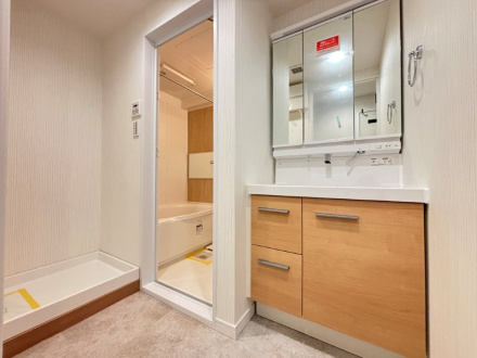 【仲介手数料無料／中村区】エスポア中島　302の独立洗面台