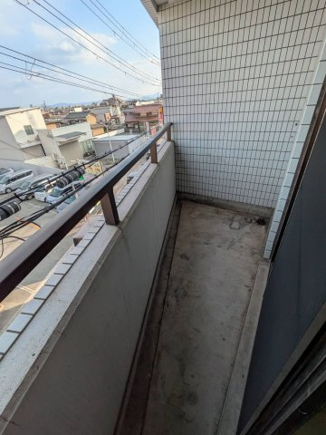 ラメール明石のバルコニー