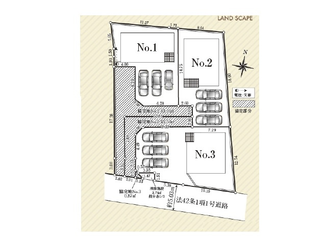 【区画図】 | 富士見市下南畑第１０　全３棟　３号棟 | ３号棟