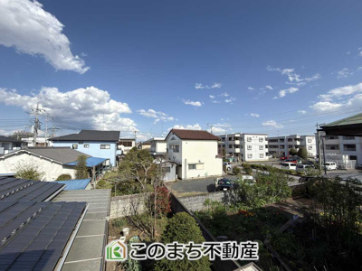 【展望】 | ハートフルタウン宇都宮市砥上町1110番　2号棟 | バルコニーからは、開放感あふれる穏やかな街並みを一望。
