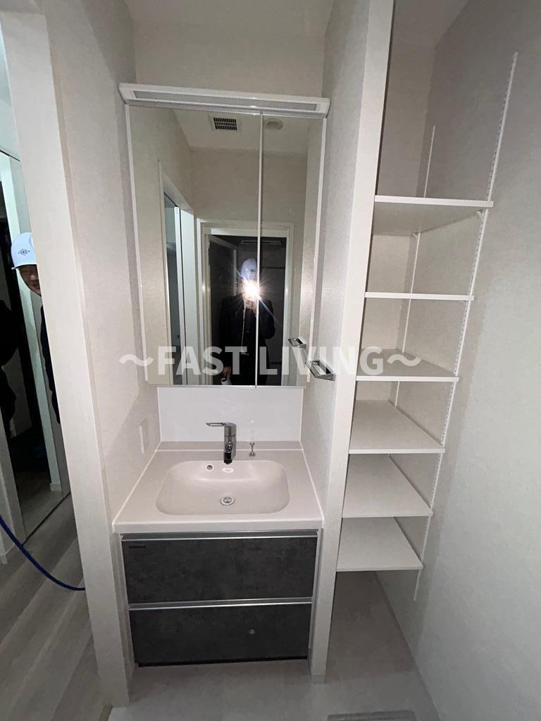 シャントロワ曙橋の洗面所