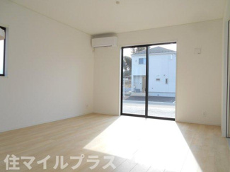 【居間・リビング】 | 泉崎村北平山新築一戸建て2棟 | リビングです