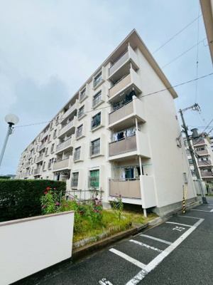 【外観】 | 深江橋コーポＦ棟 | ペット可・南向き｜駅徒歩11分｜リフォーム歴があり室内の状態も良好です！