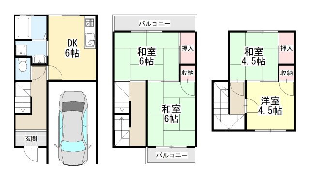 大和高田市大字池尻のテラス
