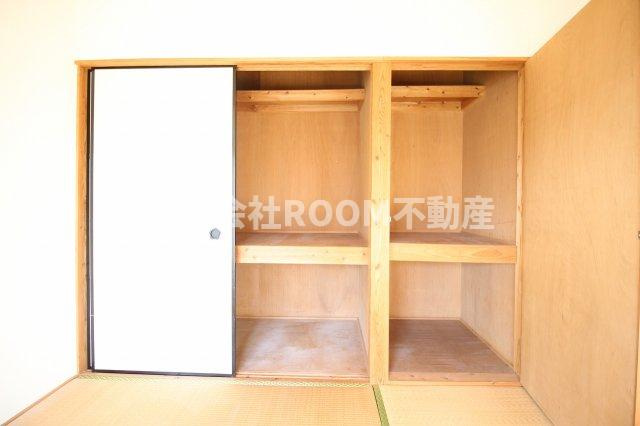 横尾アパートの収納|大きなスペースがあり、収納には困りません