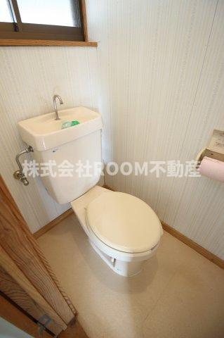 横尾アパートのトイレ|シンプルで使いやすいトイレです