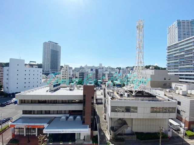 ノイエヨコスカ1番館の展望|前面棟無し・開放的な眺望です