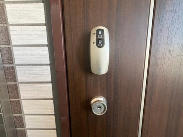 【玄関】 | レクセルときわ台 | エントランスから玄関扉まで便利な電子キーです。