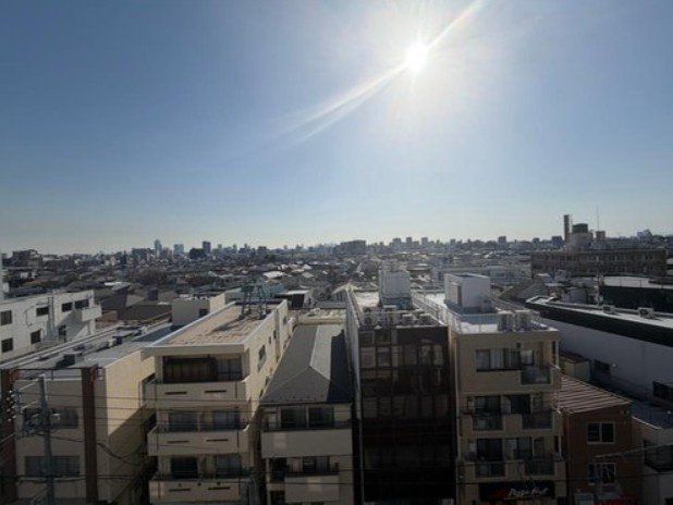 【展望】 | レクセルときわ台 | 頬をなでる優しい風を感じることが出来ます。つい深呼吸をしたくなる気持ちの良い眺望を楽しみましょう。