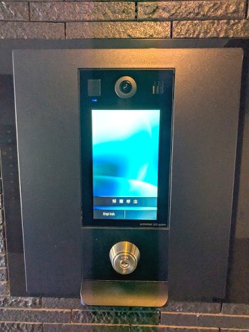 グランカーサ上野松が谷のエントランス|モニター付オートロックセキュリティです