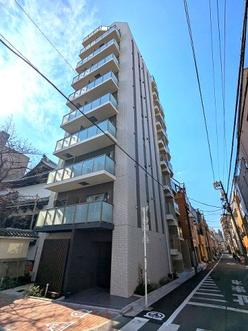 グランカーサ上野松が谷の設備|エントランス側からの外観です