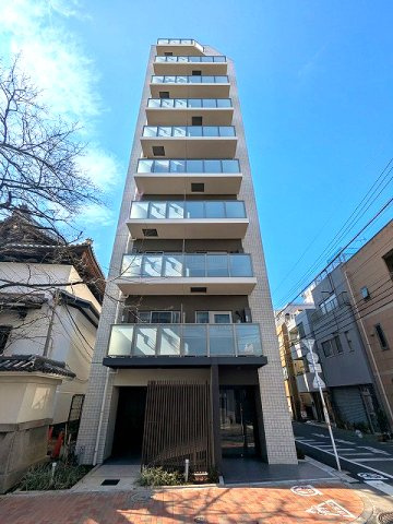 グランカーサ上野松が谷の設備|エントランス側からの外観です