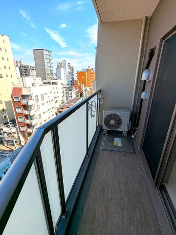 グランカーサ上野松が谷の設備|8Fバルコニー