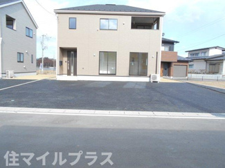 【駐車場】 | 泉崎村北平山新築一戸建て2棟 | 駐車場に車を止められます