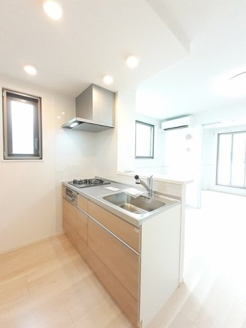 グランセレーノのキッチン|きれいなキッチンです