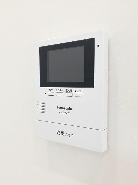 トータス鶴里のセキュリティ|モニタ付インターホン