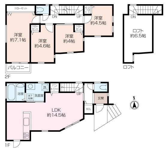 ラフィネ鎌倉大船　新築戸建の画像