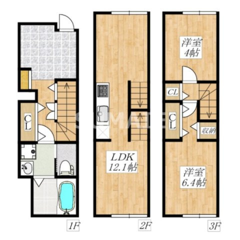 MOK-TERRACE西大宮　B棟
