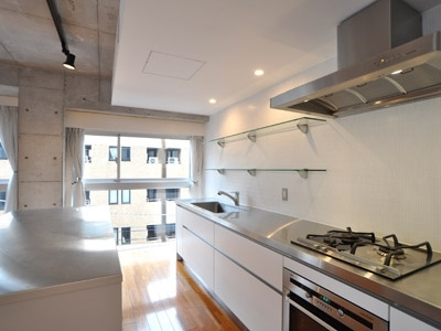 Walk赤坂のキッチン