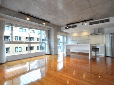 Walk赤坂の居間・リビング