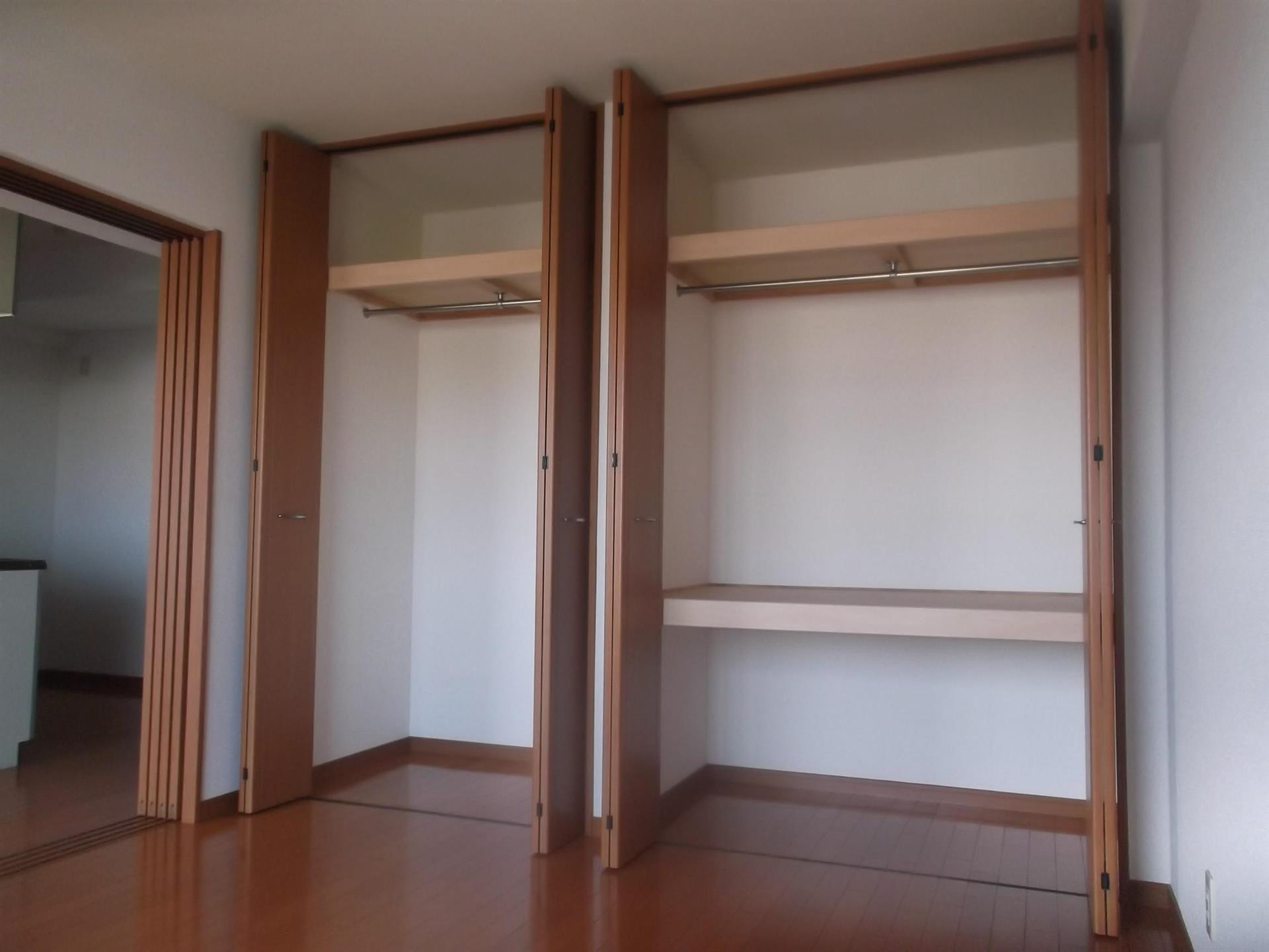三門マンションのキッチン|クローゼット