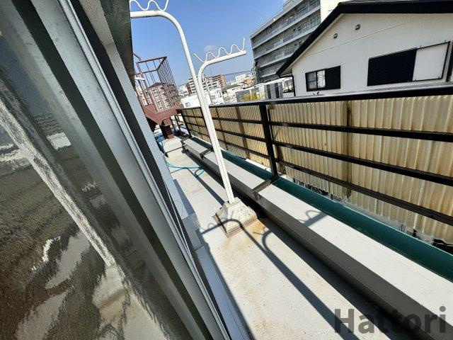 岡町リバクロスレジデンスのバルコニー
