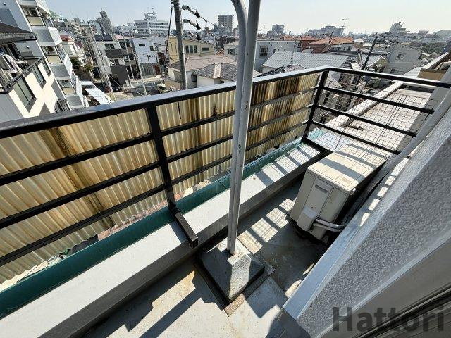 岡町リバクロスレジデンスのバルコニー