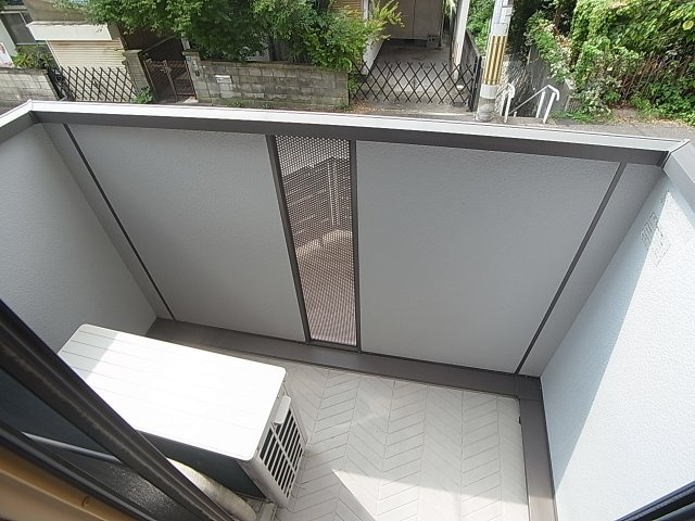 ドルチェ鈴蘭のバルコニー|日当たり良好のバルコニー