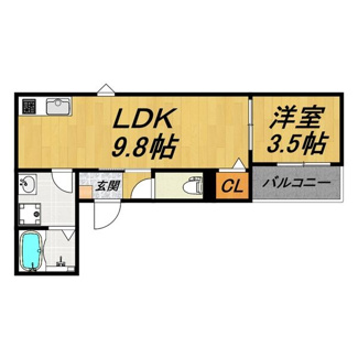 【間取り】 | LECOCON稲沢Ⅳ