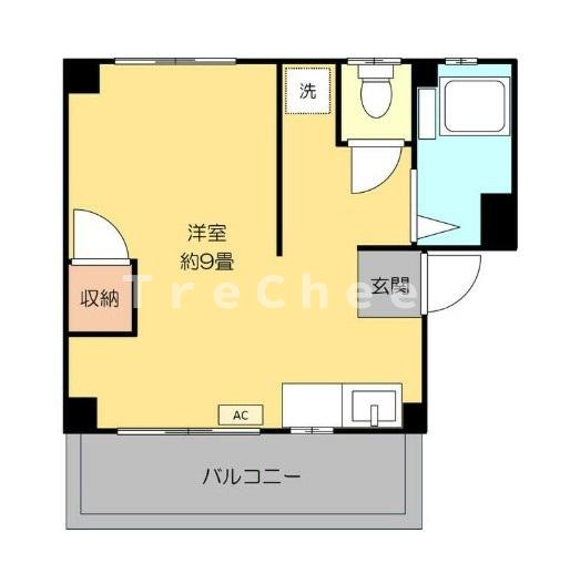 【間取り】 | メゾン王子Ⅱ