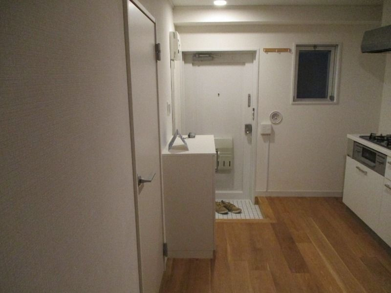 マンショントミーの玄関